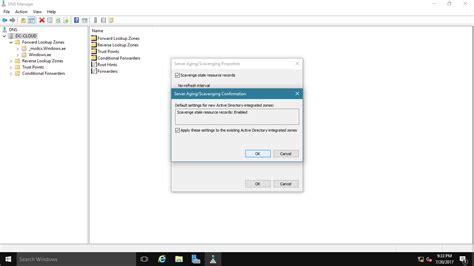Click the Advanced tab. . How to disable zone transfers windows server 2016